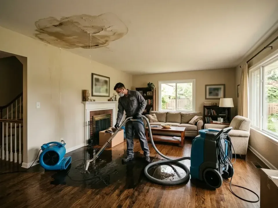 attic-pipe-burst-ceiling-drip-008 — frequently asked questions, Water Damage Restoration & Carpet Care in Homeacre-Lyndora,…